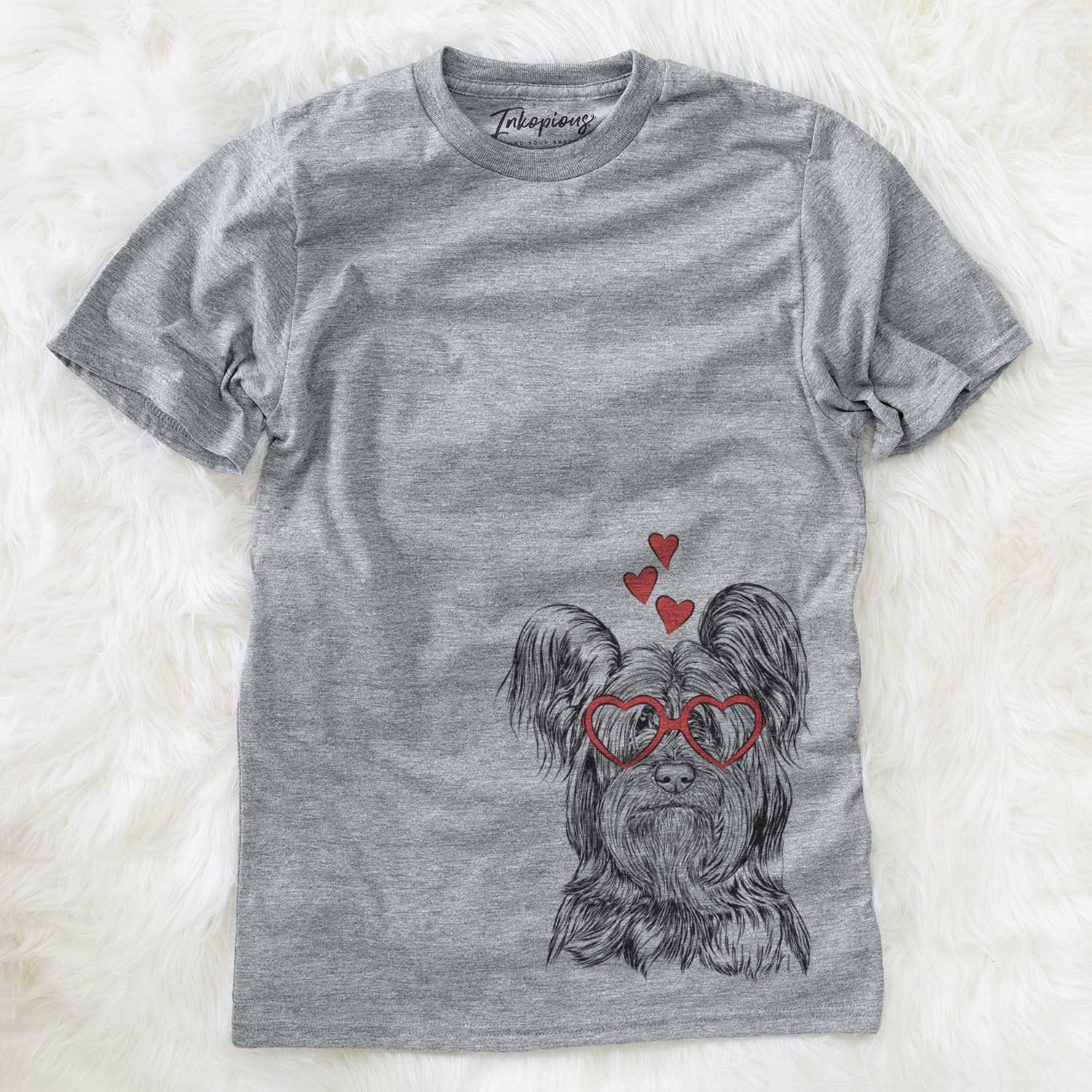 Valentine Bandit the Skye Terrier - Unisex Crewneck