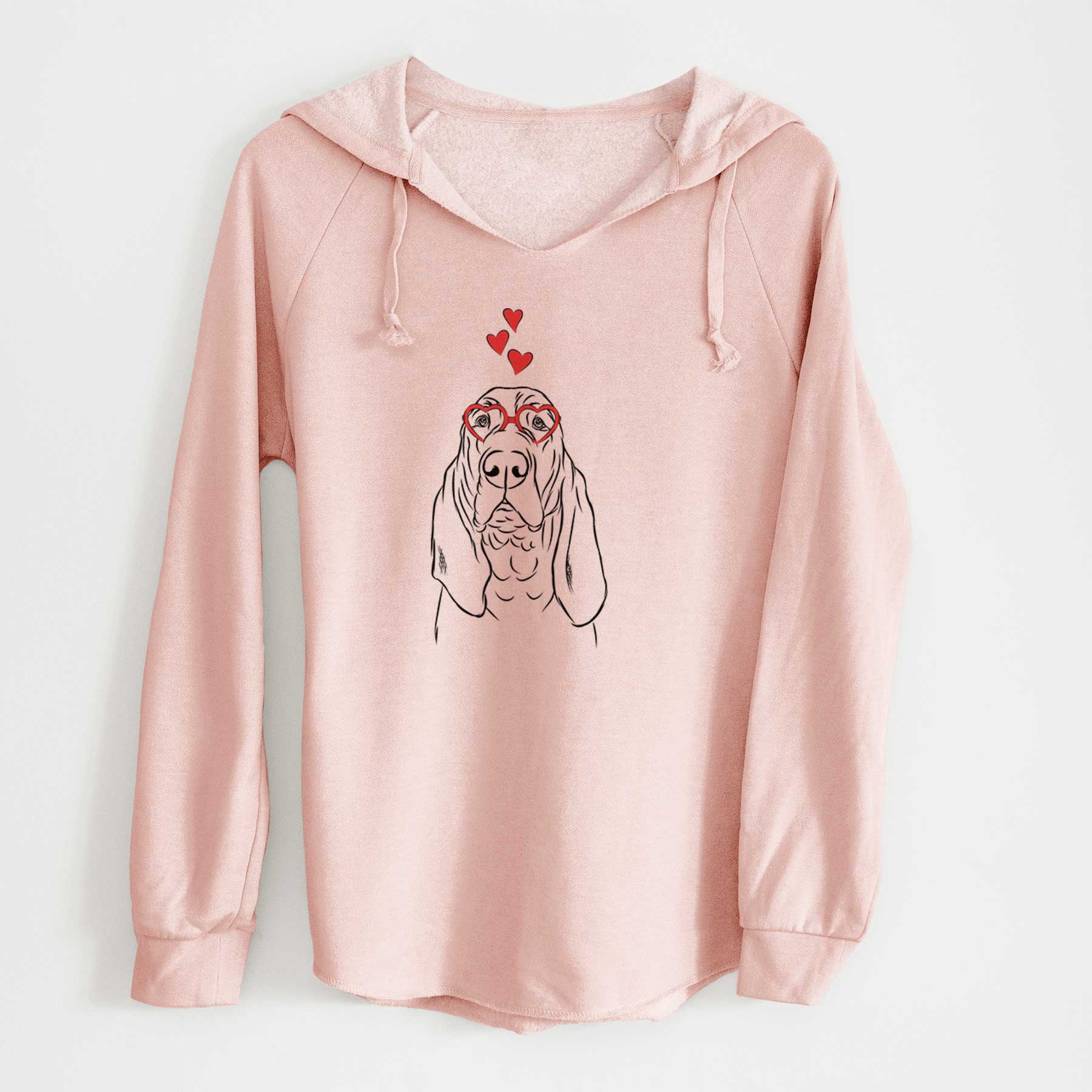 Valentine Baron the Bloodhound - Cali Wave Hooded Sweatshirt