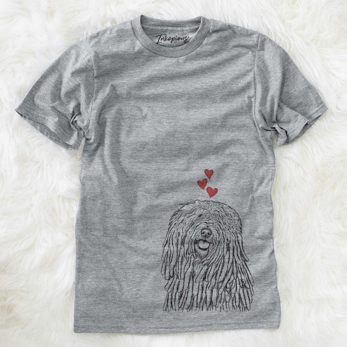 Valentine Barry the Komondor - Unisex Crewneck