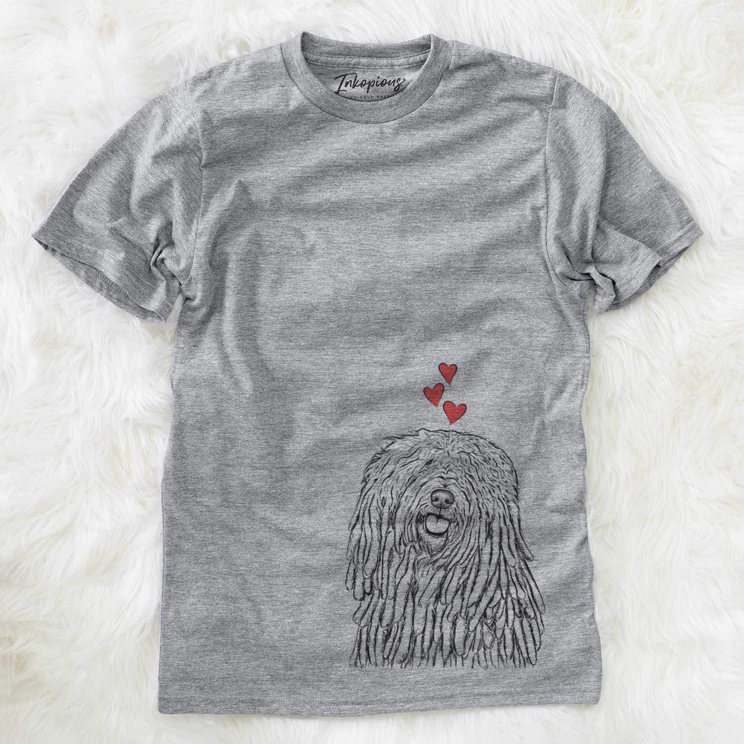 Valentine Barry the Komondor - Unisex Crewneck