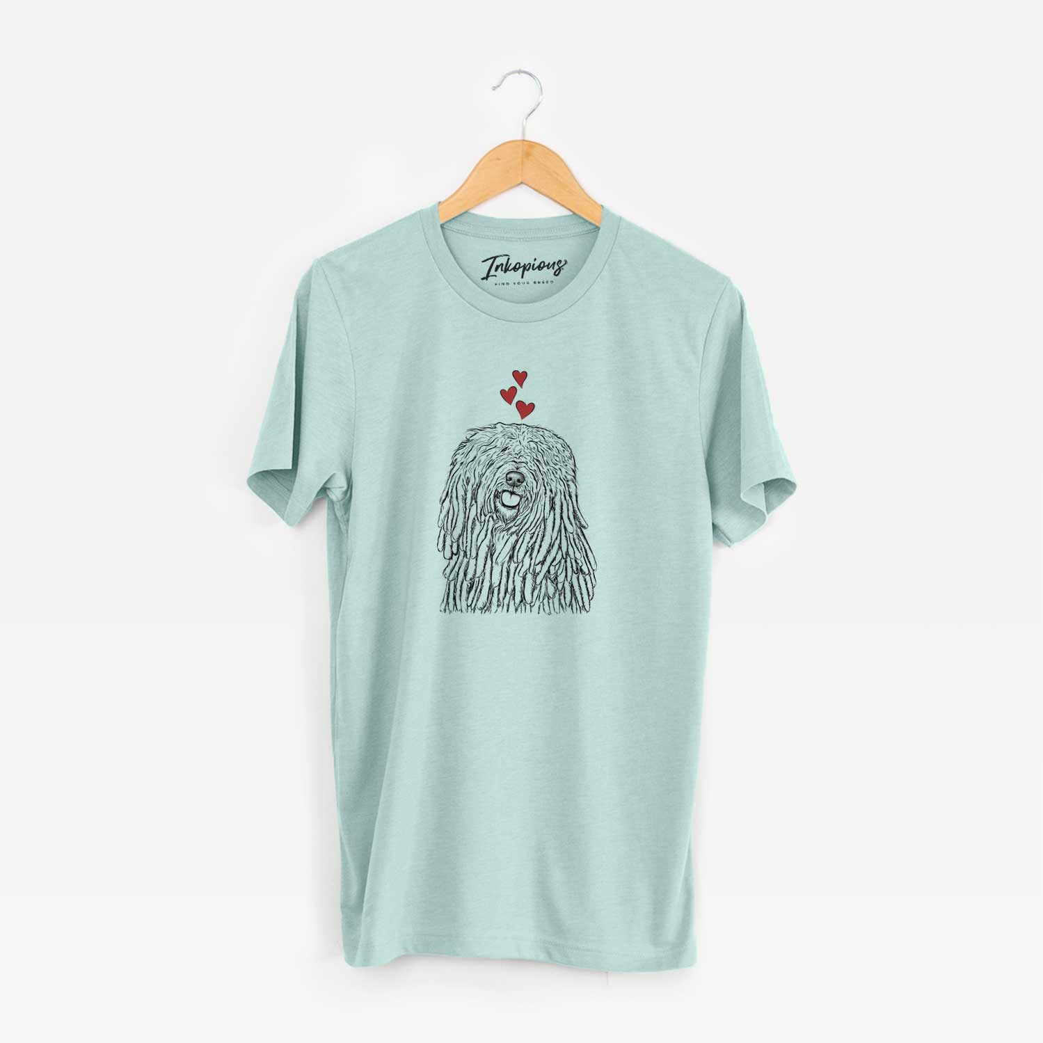 Valentine Barry the Komondor - Unisex Crewneck