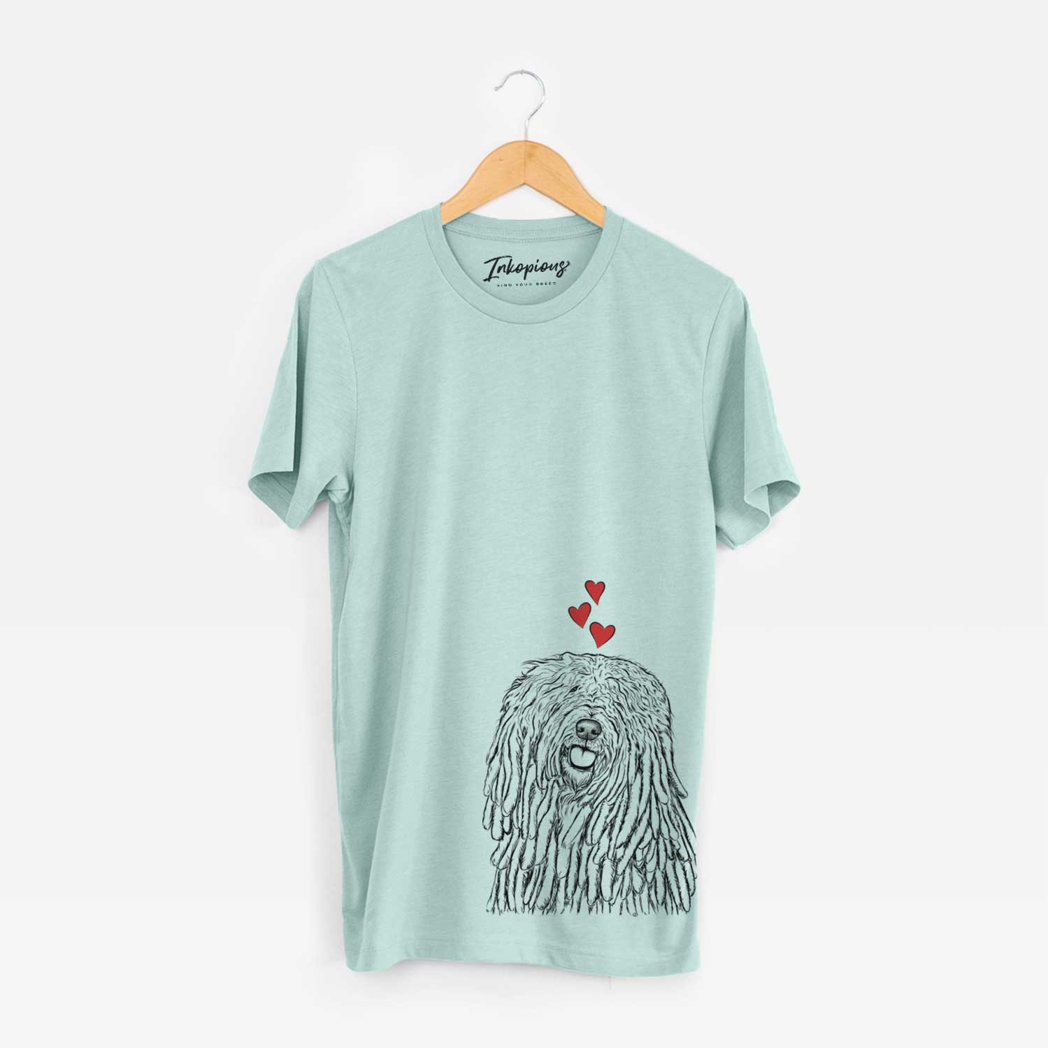 Valentine Barry the Komondor - Unisex Crewneck