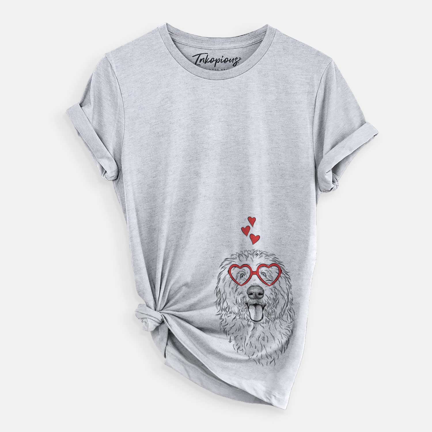 Valentine Barry the Old English Sheepdog - Unisex Crewneck