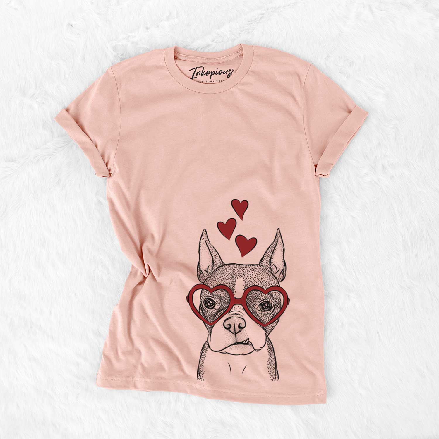 Bean the Boston Terrier - Bella Canvas Unisex Crewneck