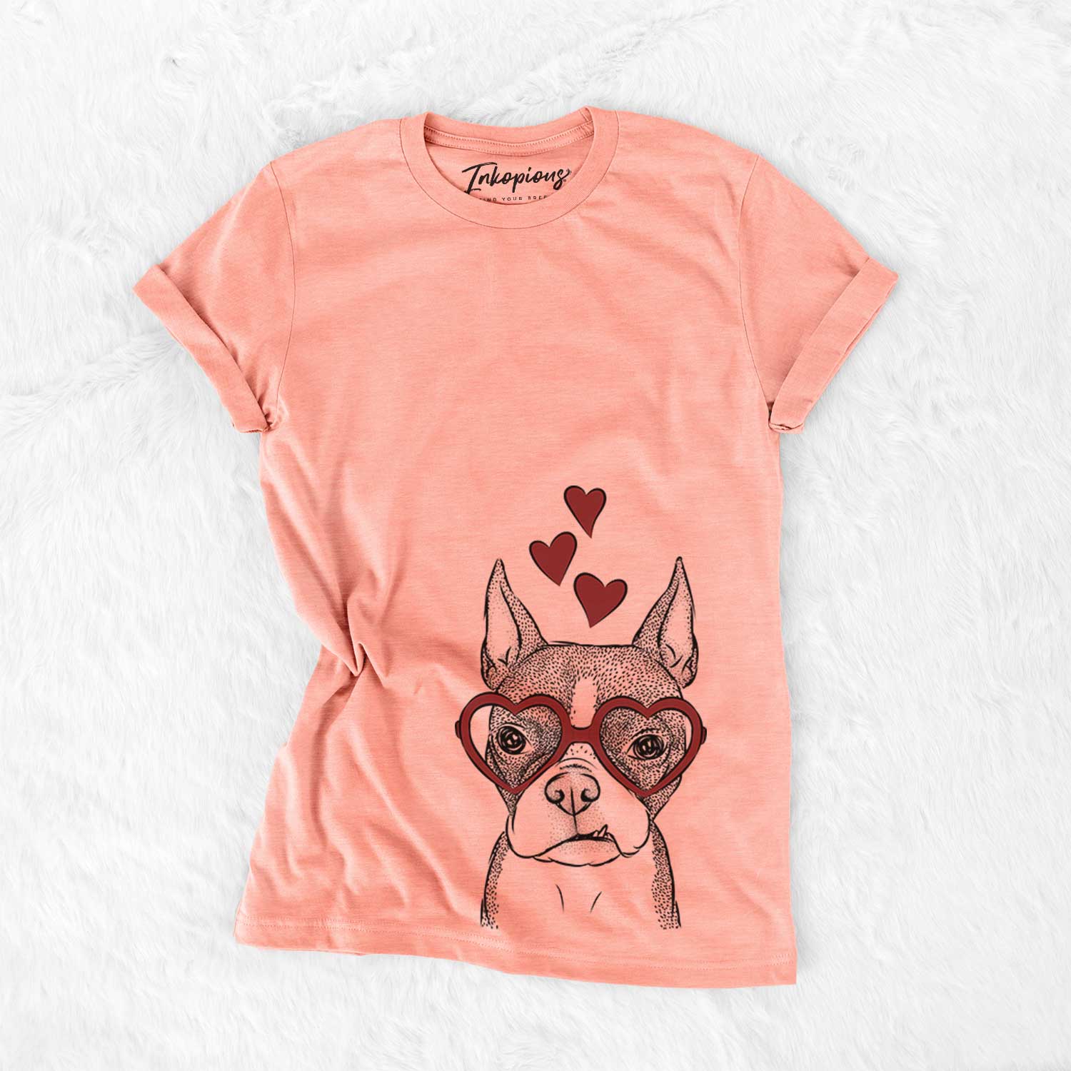 Bean the Boston Terrier - Bella Canvas Unisex Crewneck