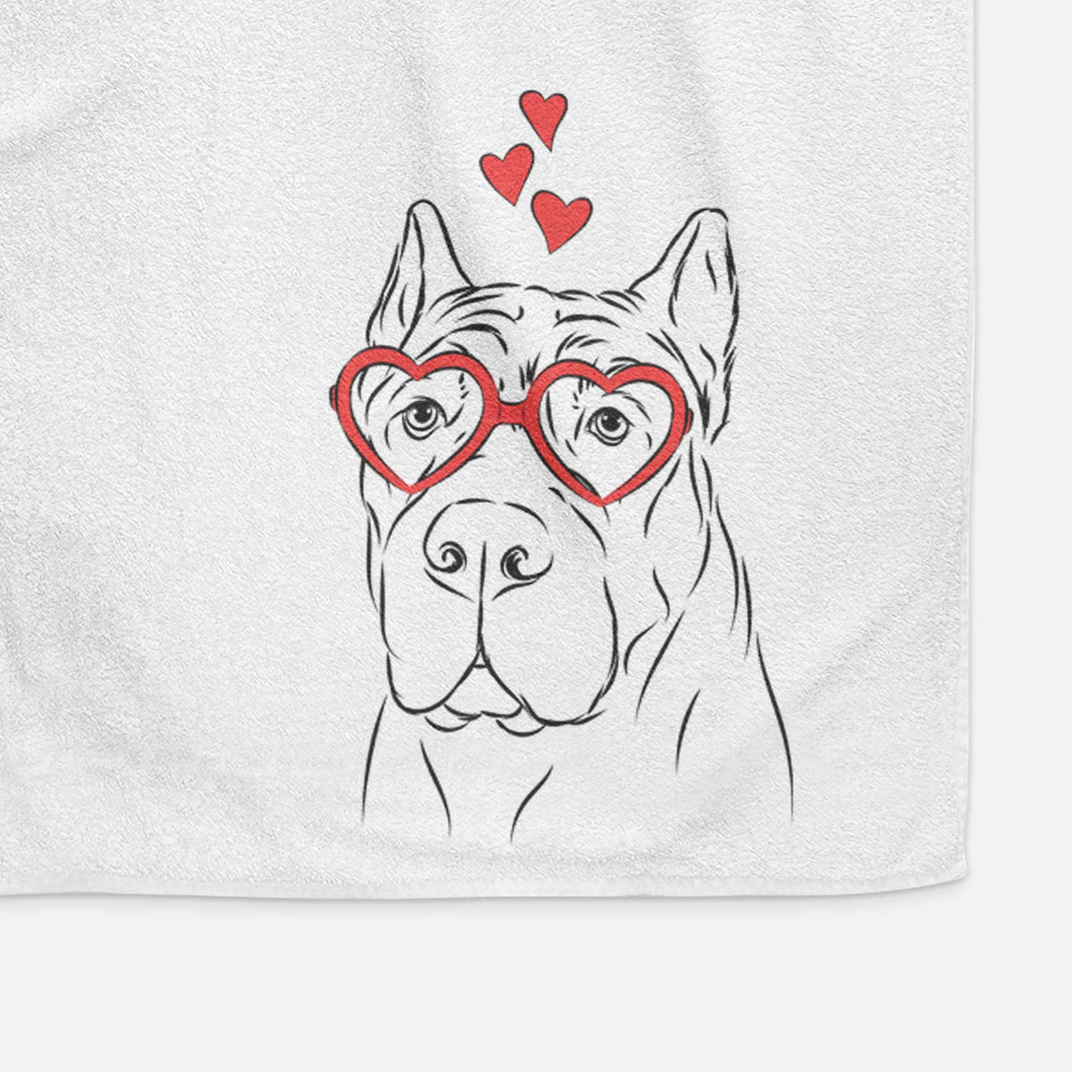 Bearson the Cane Corso Decorative Hand Towel