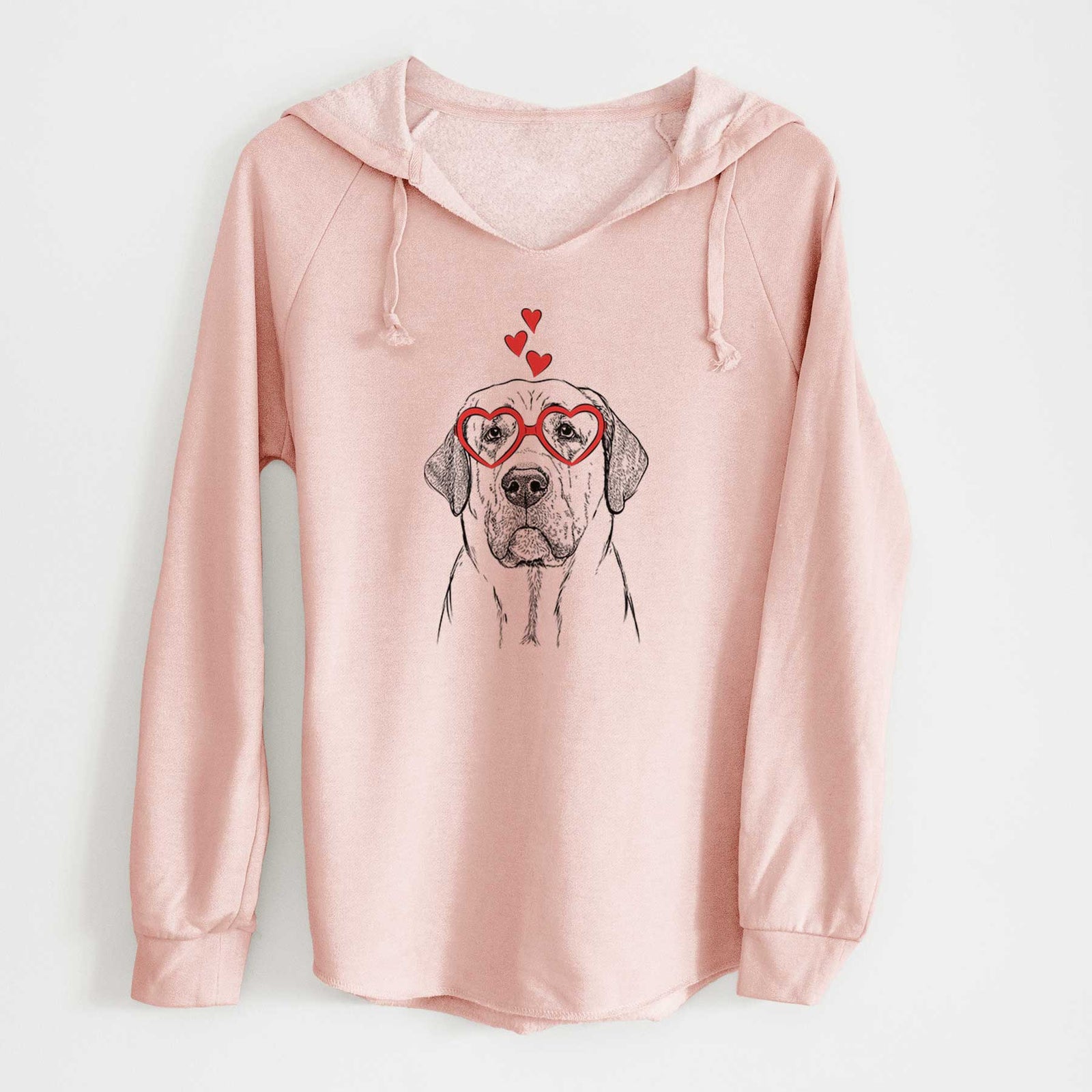 Valentine Beau the Broholmer - Cali Wave Hooded Sweatshirt