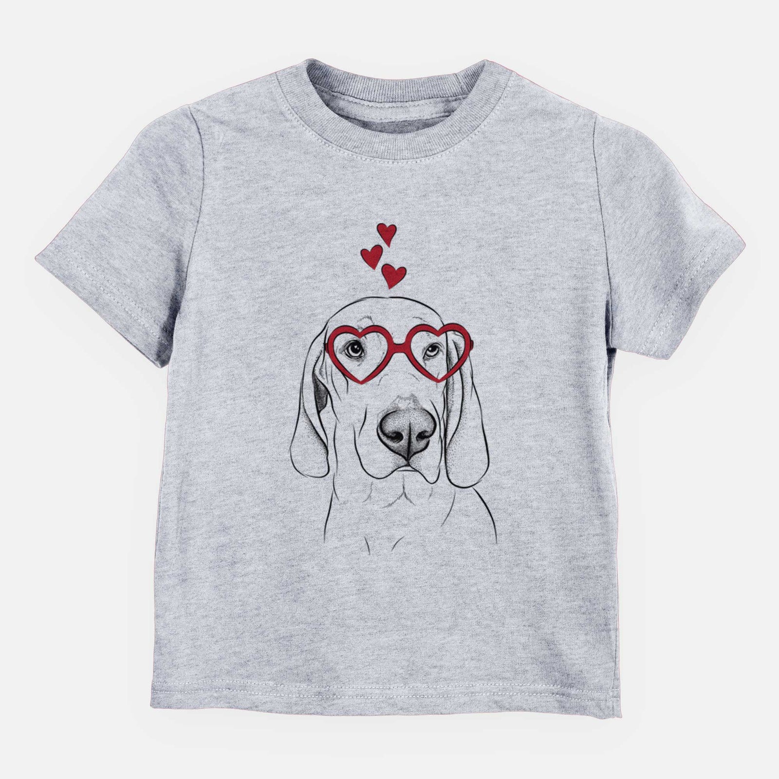 Valentine Beauregard the American Redbone Coonhound - Kids/Youth/Toddler Shirt