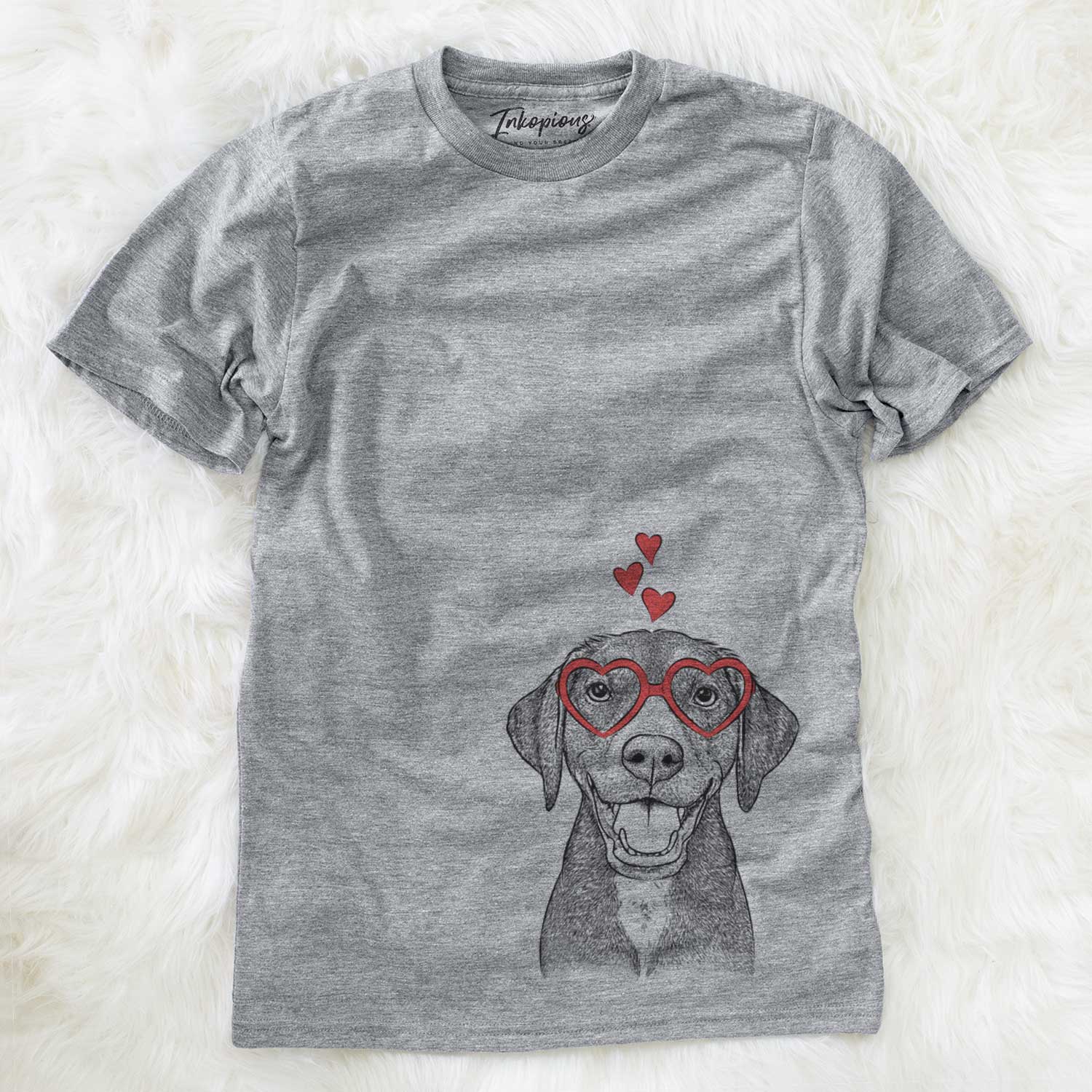 Valentine Beaver the Hound Mix - Unisex Crewneck