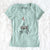 Valentine Beefcake the Goldfish - Women's V-neck Shirt