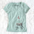 Valentine Beefcake the Goldfish - Women's V-neck Shirt