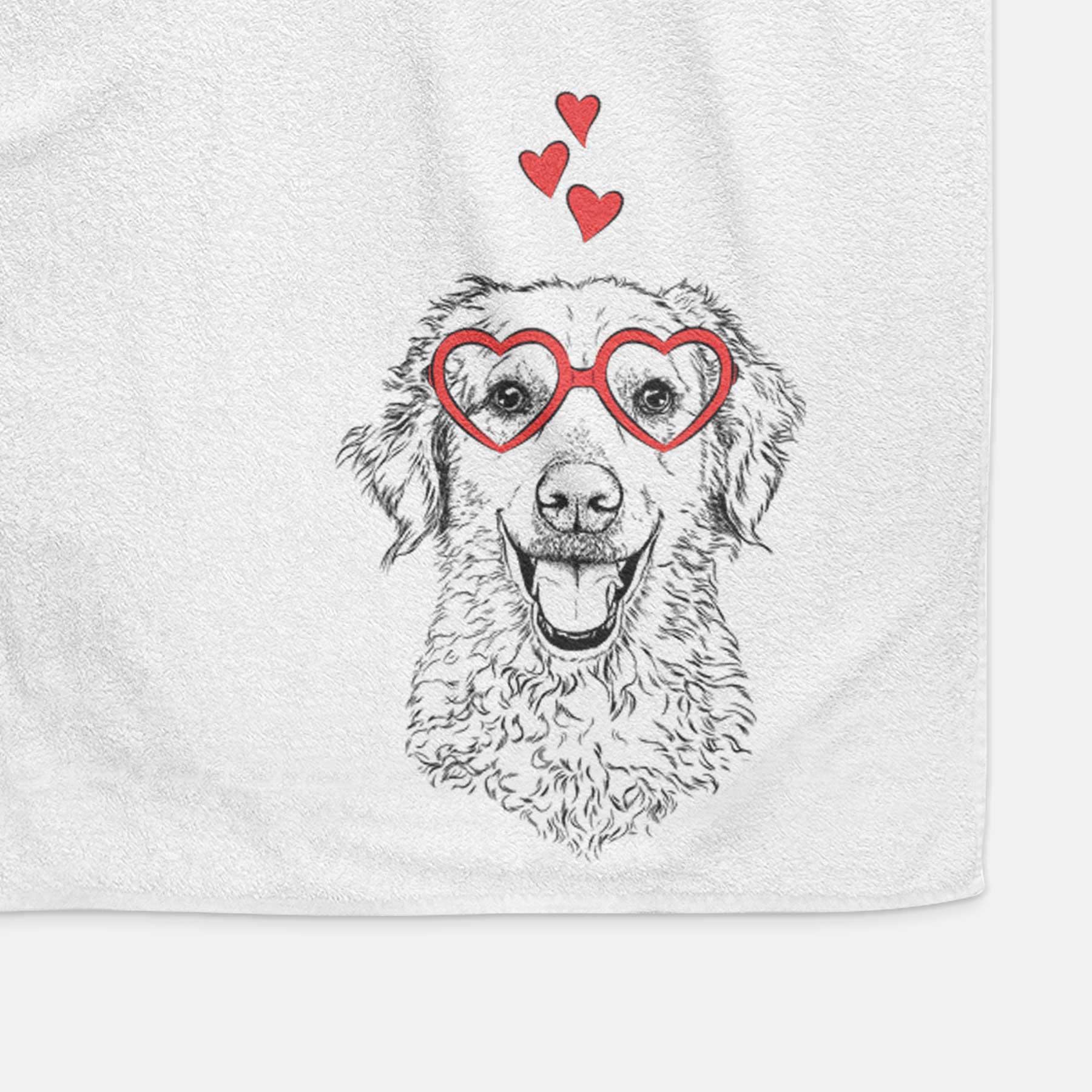 Bella Bean the Goldendoodle Decorative Hand Towel