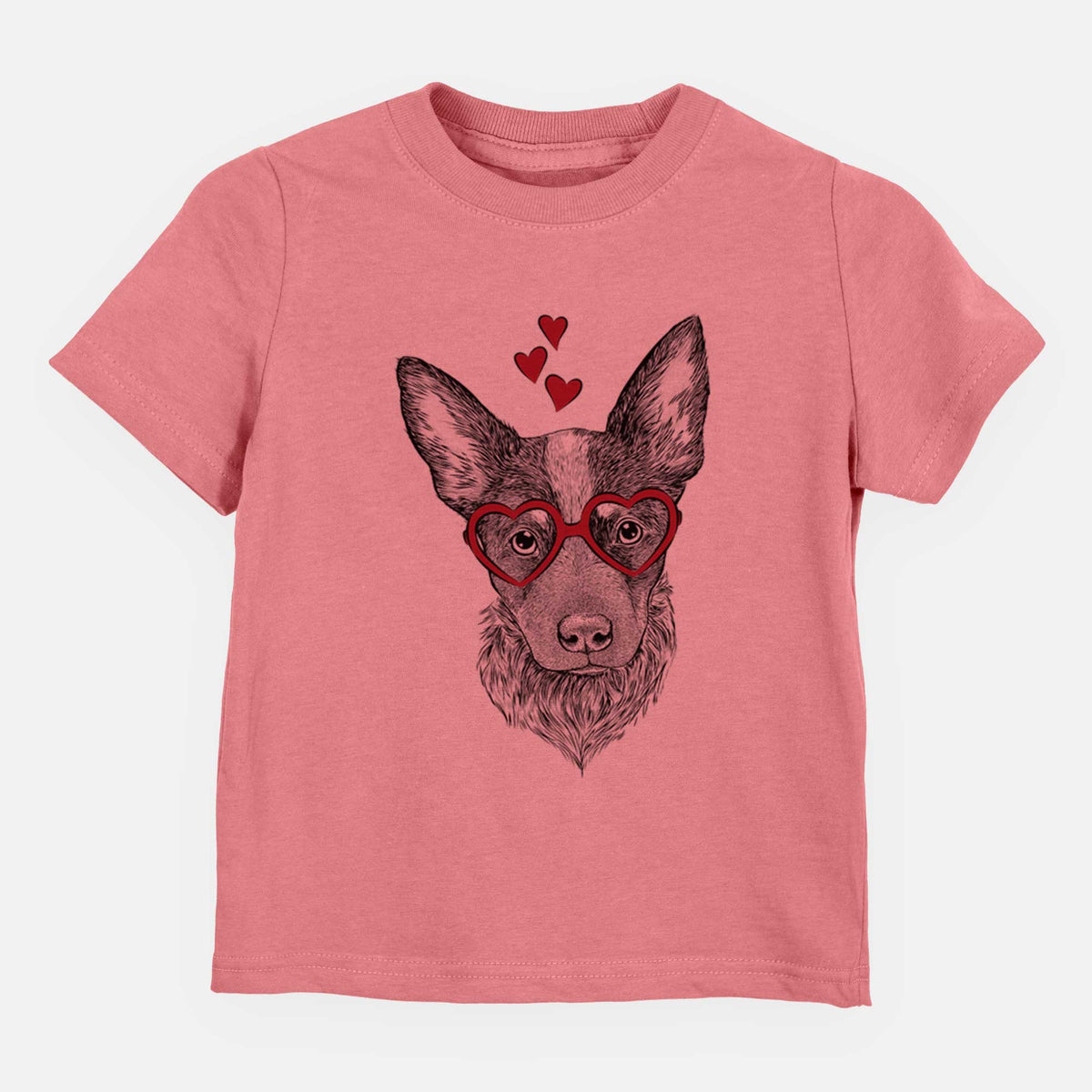 Valentine Bella the Blue Heeler Puppy - Kids/Youth/Toddler Shirt