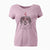 Valentine Belle the Australian Shepherd Mix - Women's V-neck Shirt