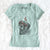 Valentine Bender the Rottweiler - Women's V-neck Shirt