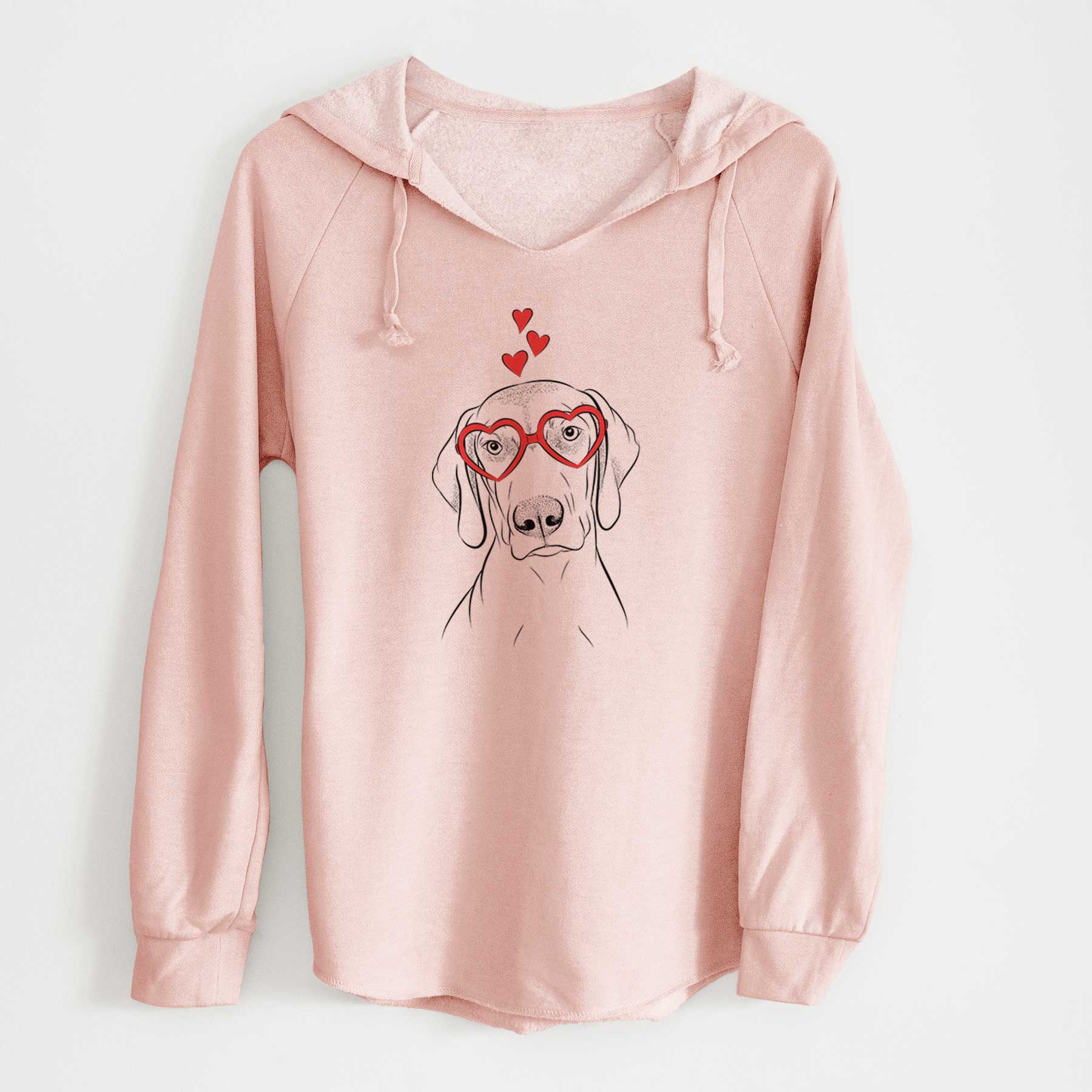 Valentine Benelli the Vizsla - Cali Wave Hooded Sweatshirt