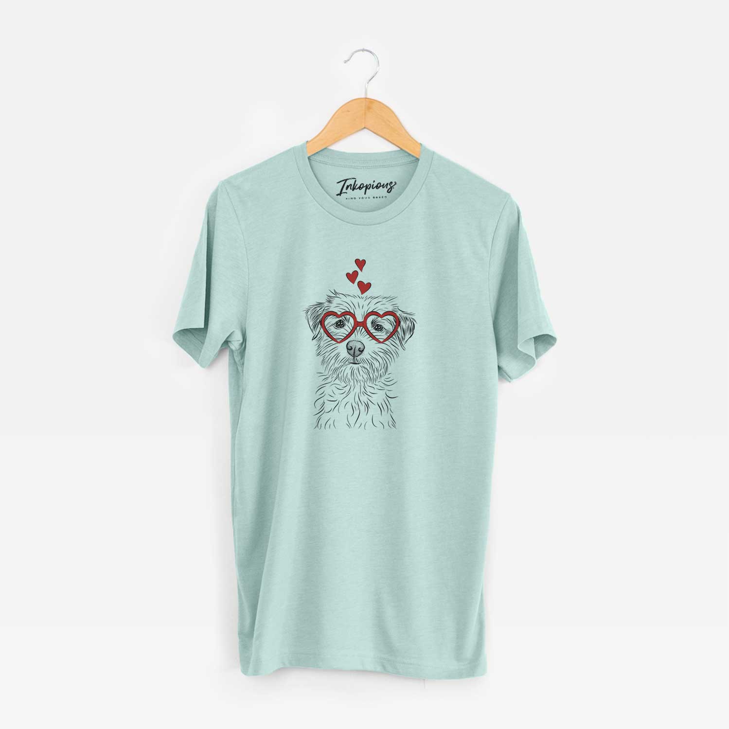 Valentine Benjamin the Border Terrier - Unisex Crewneck