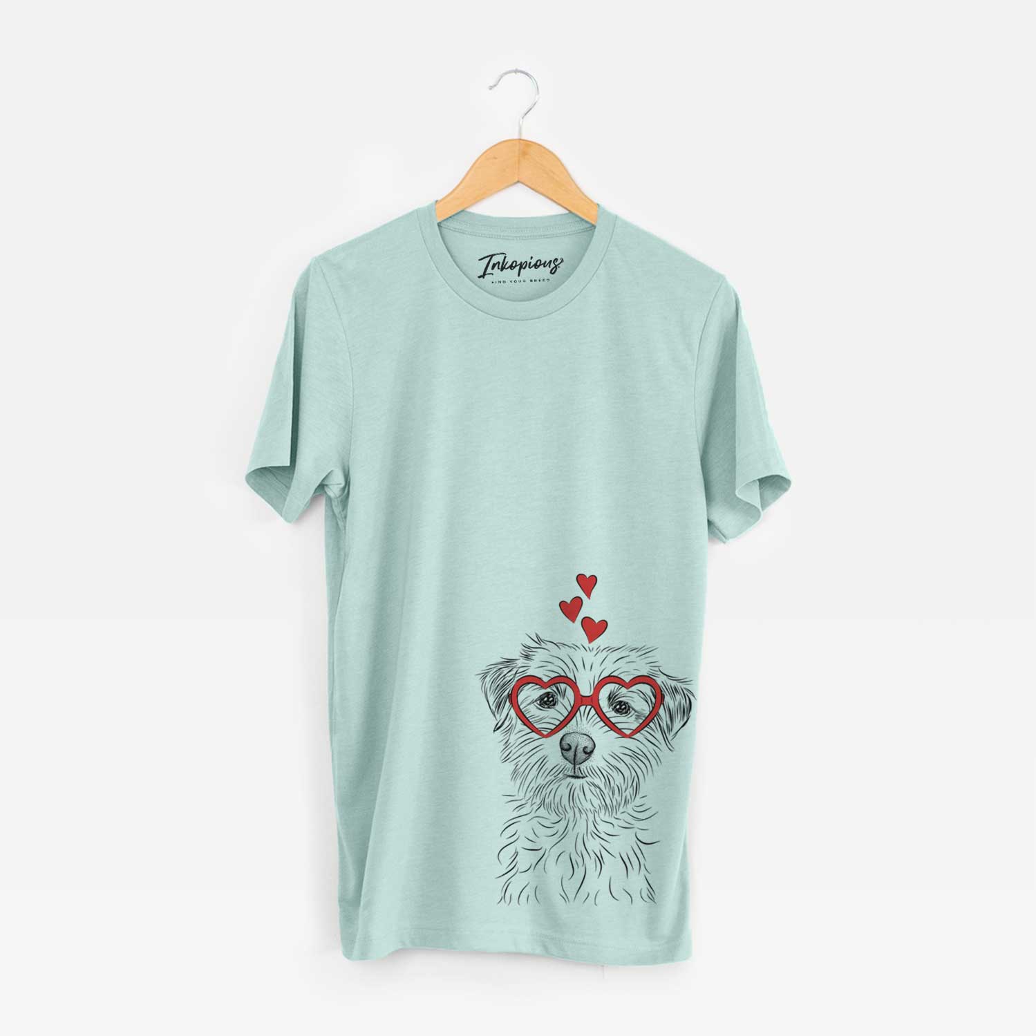 Valentine Benjamin the Border Terrier - Unisex Crewneck