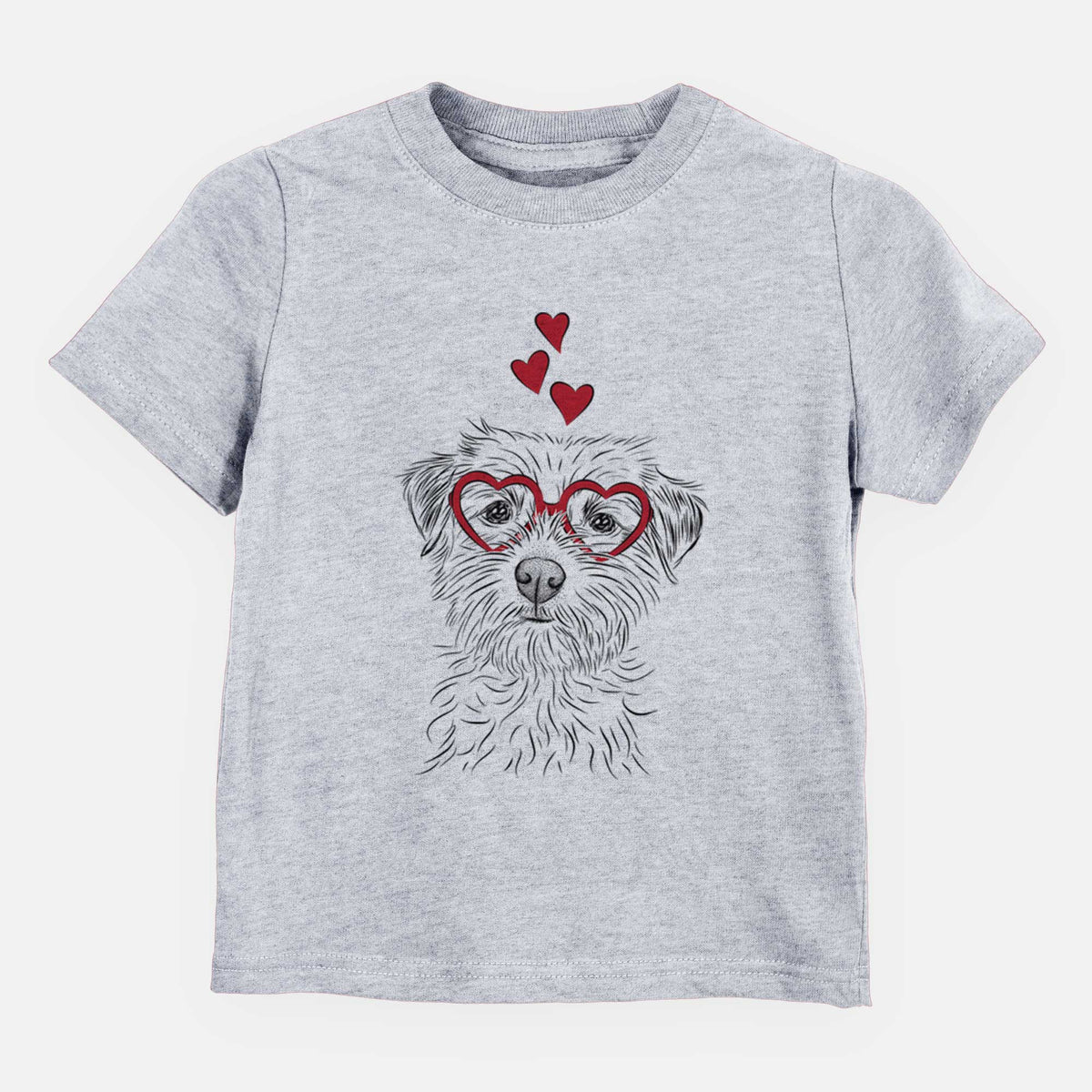 Valentine Benjamin the Border Terrier - Kids/Youth/Toddler Shirt