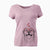 Valentine Bennett the Golden Retriever - Women's V-neck Shirt