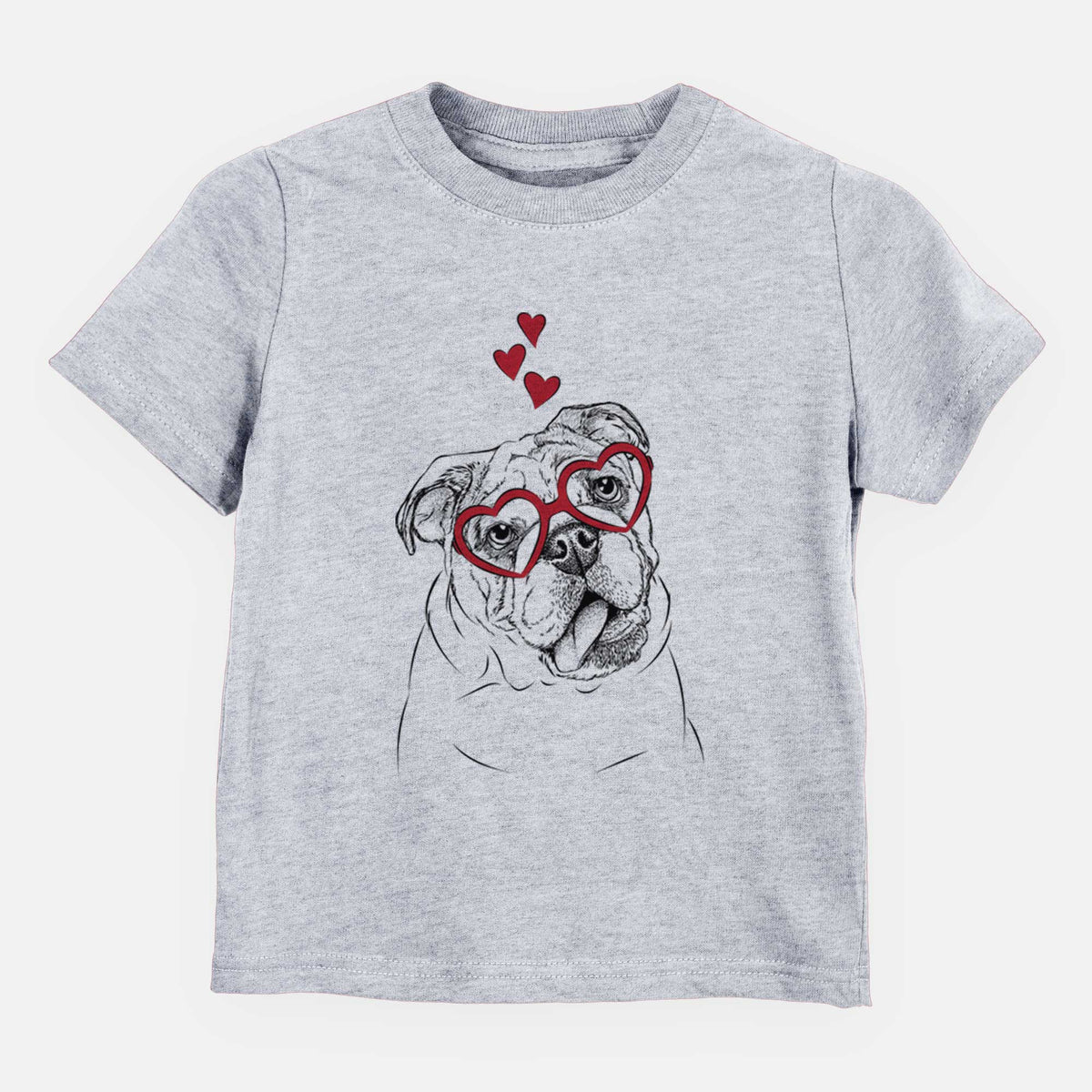 Valentine Benson the English Bulldog - Kids/Youth/Toddler Shirt