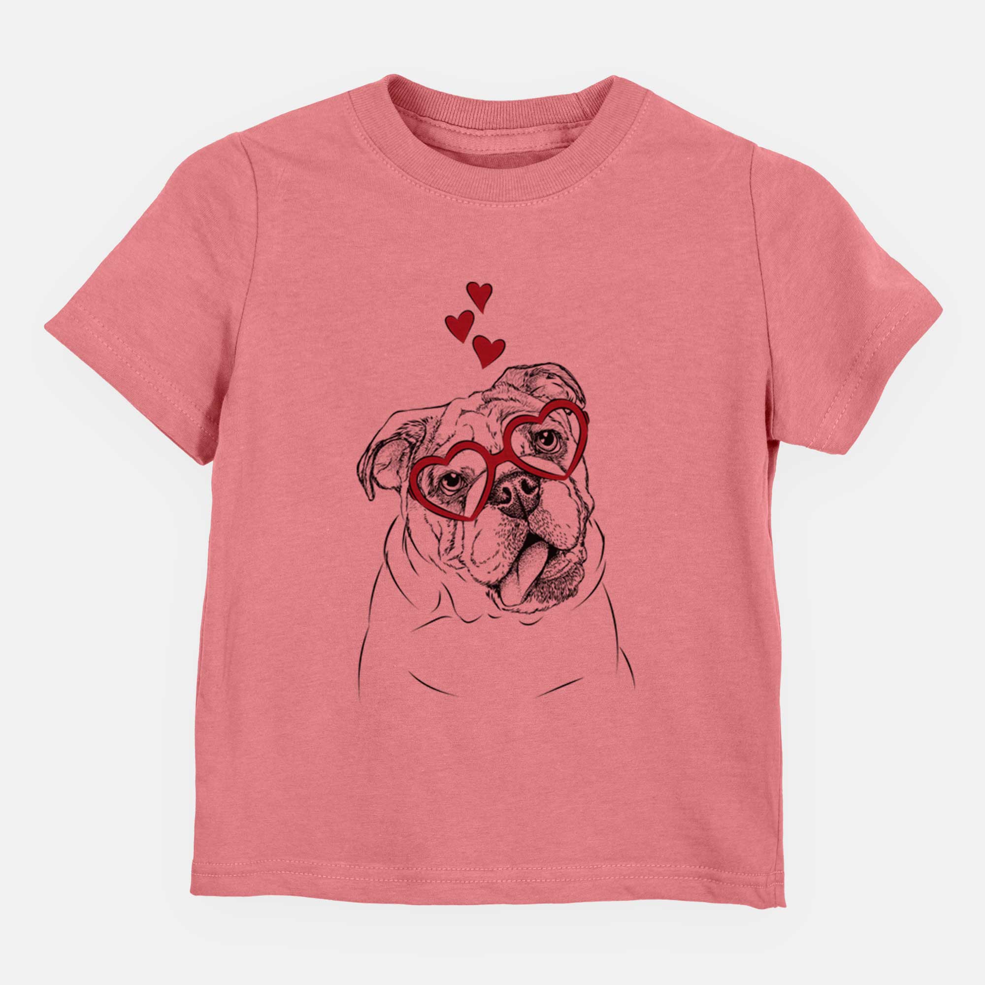 Valentine Benson the English Bulldog - Kids/Youth/Toddler Shirt
