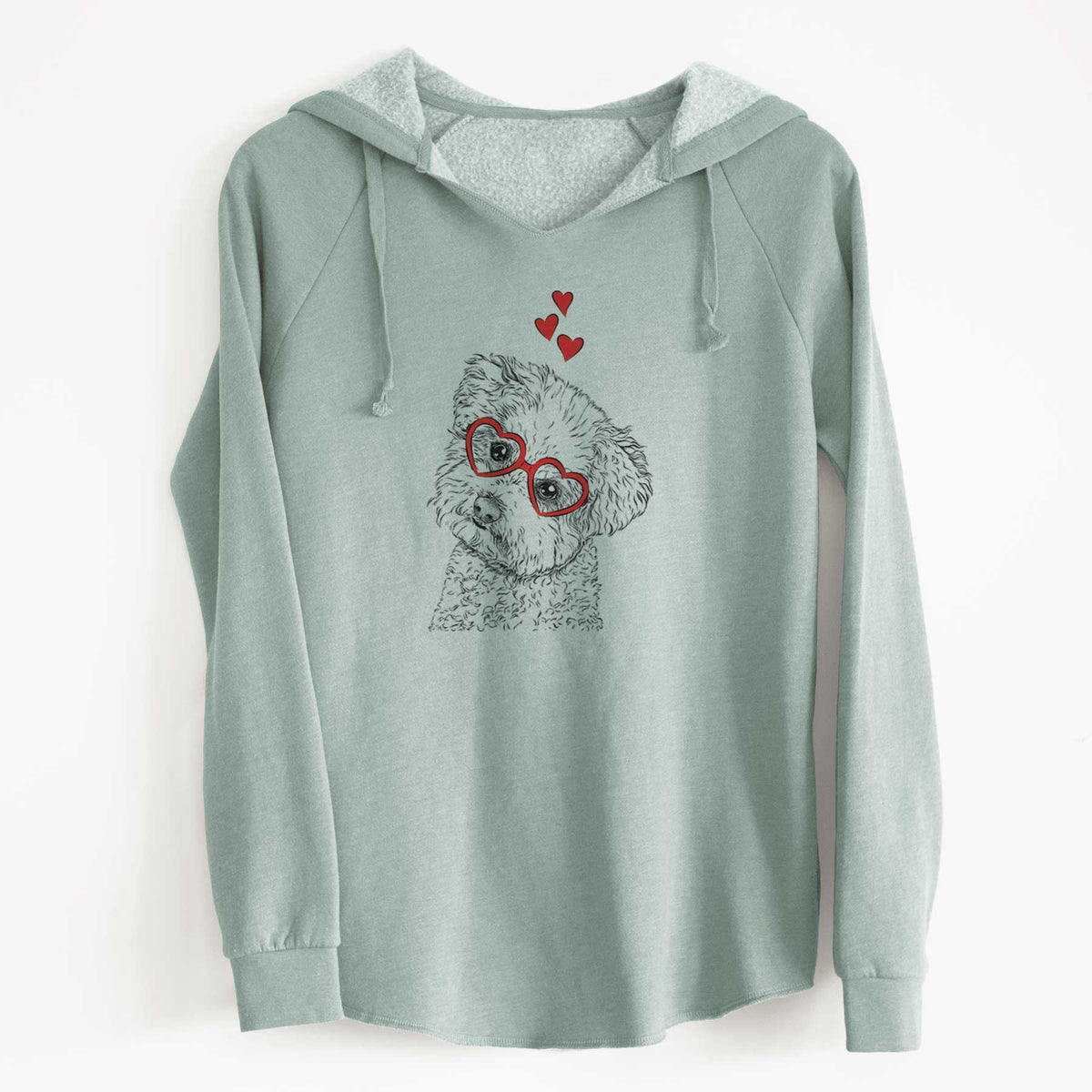 Valentine Bento the Bolognese - Cali Wave Hooded Sweatshirt