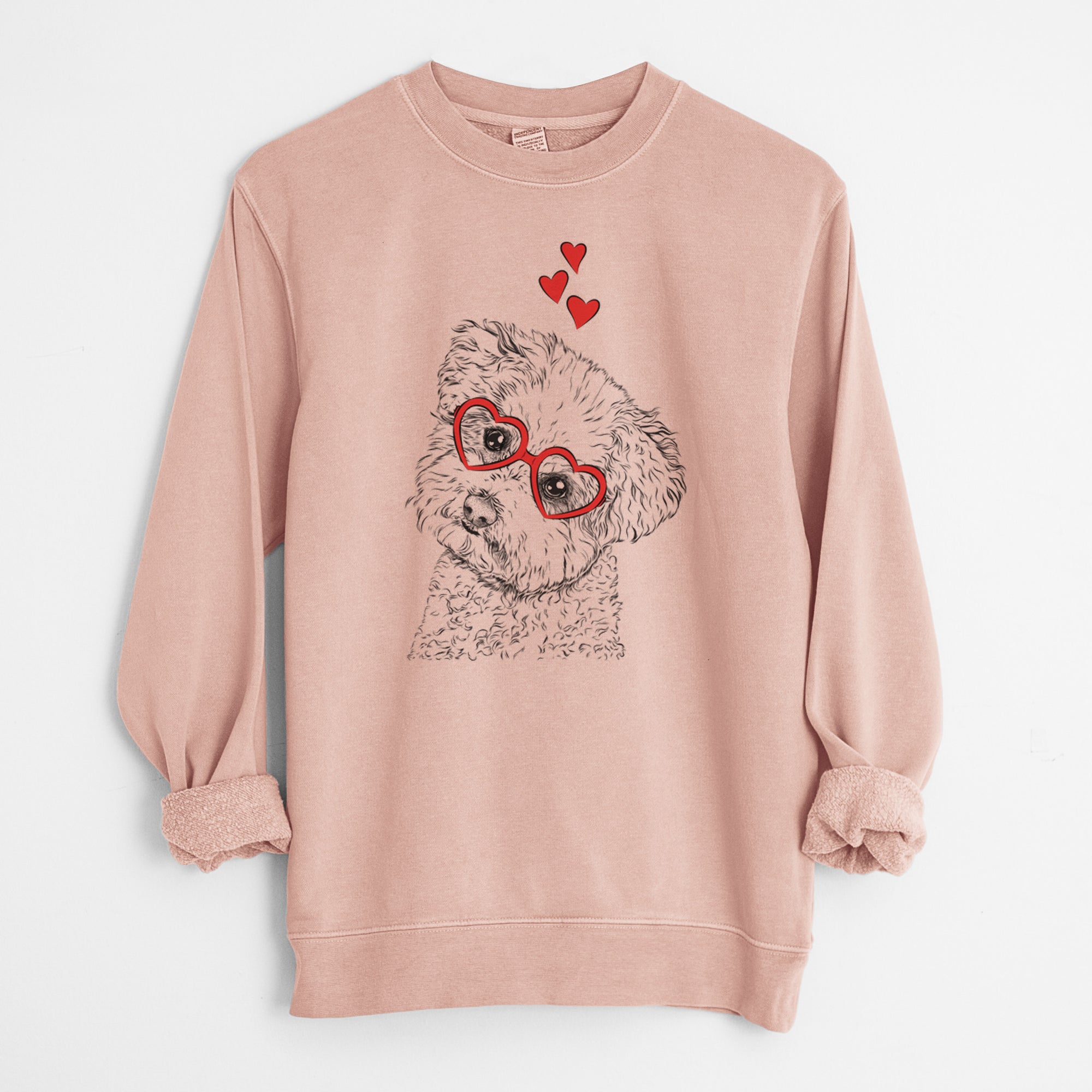 Valentine Bento the Bolognese - Unisex Pigment Dyed Crew Sweatshirt