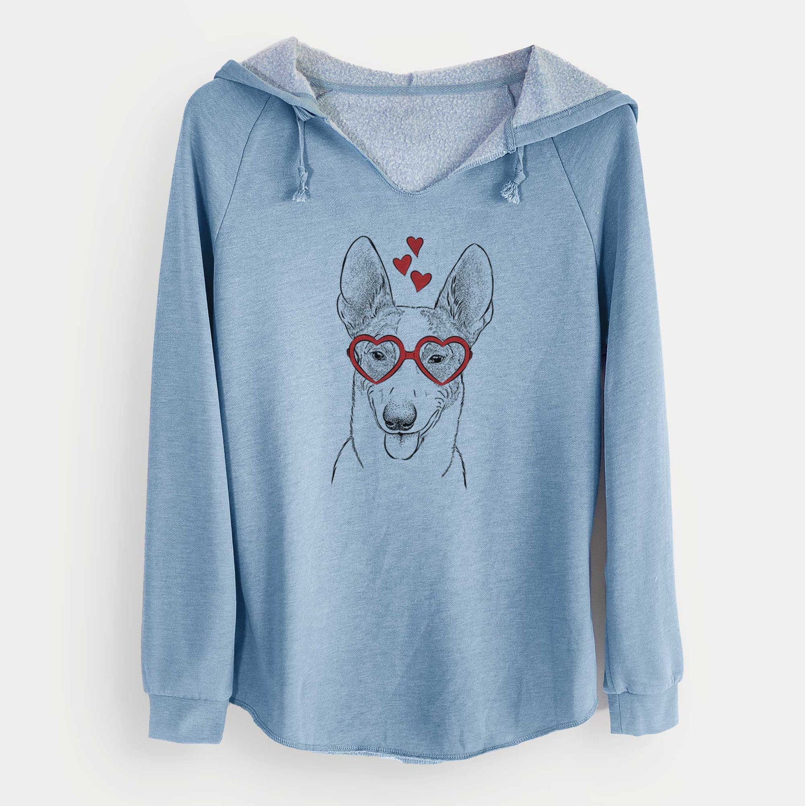 Valentine Berlin the Carolina Dog - Cali Wave Hooded Sweatshirt