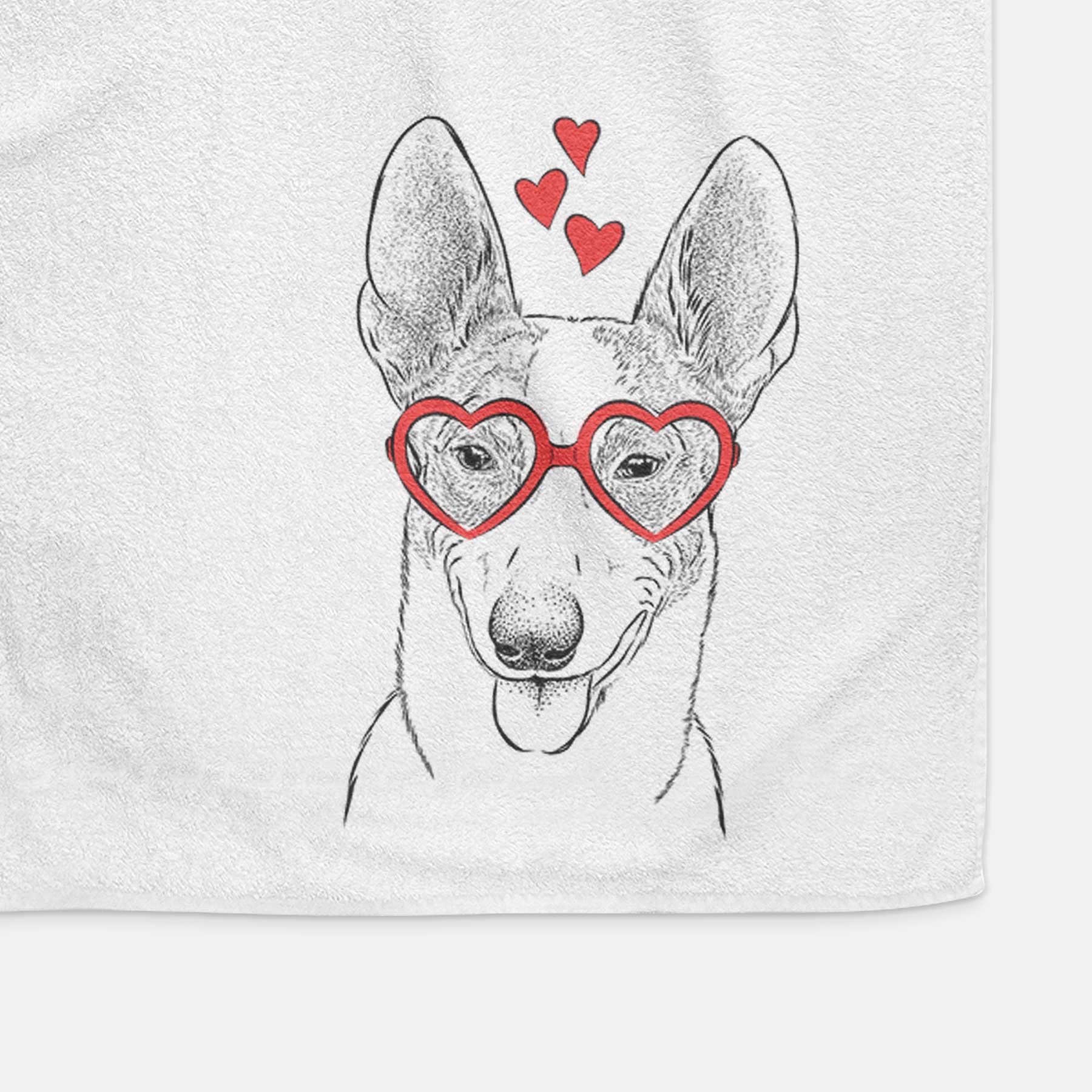 Berlin the Carolina Dog Decorative Hand Towel