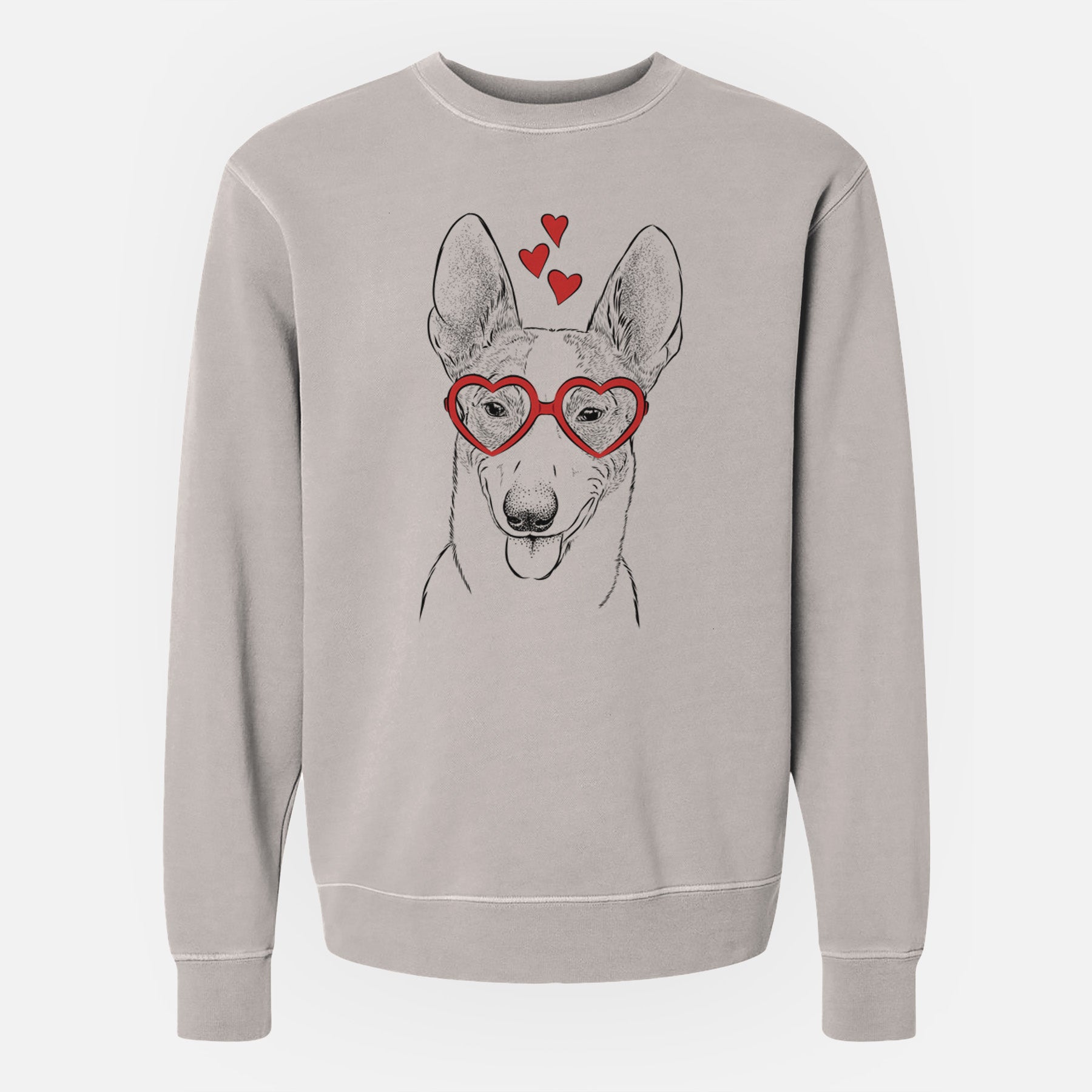 Valentine Berlin the Carolina Dog - Unisex Pigment Dyed Crew Sweatshirt