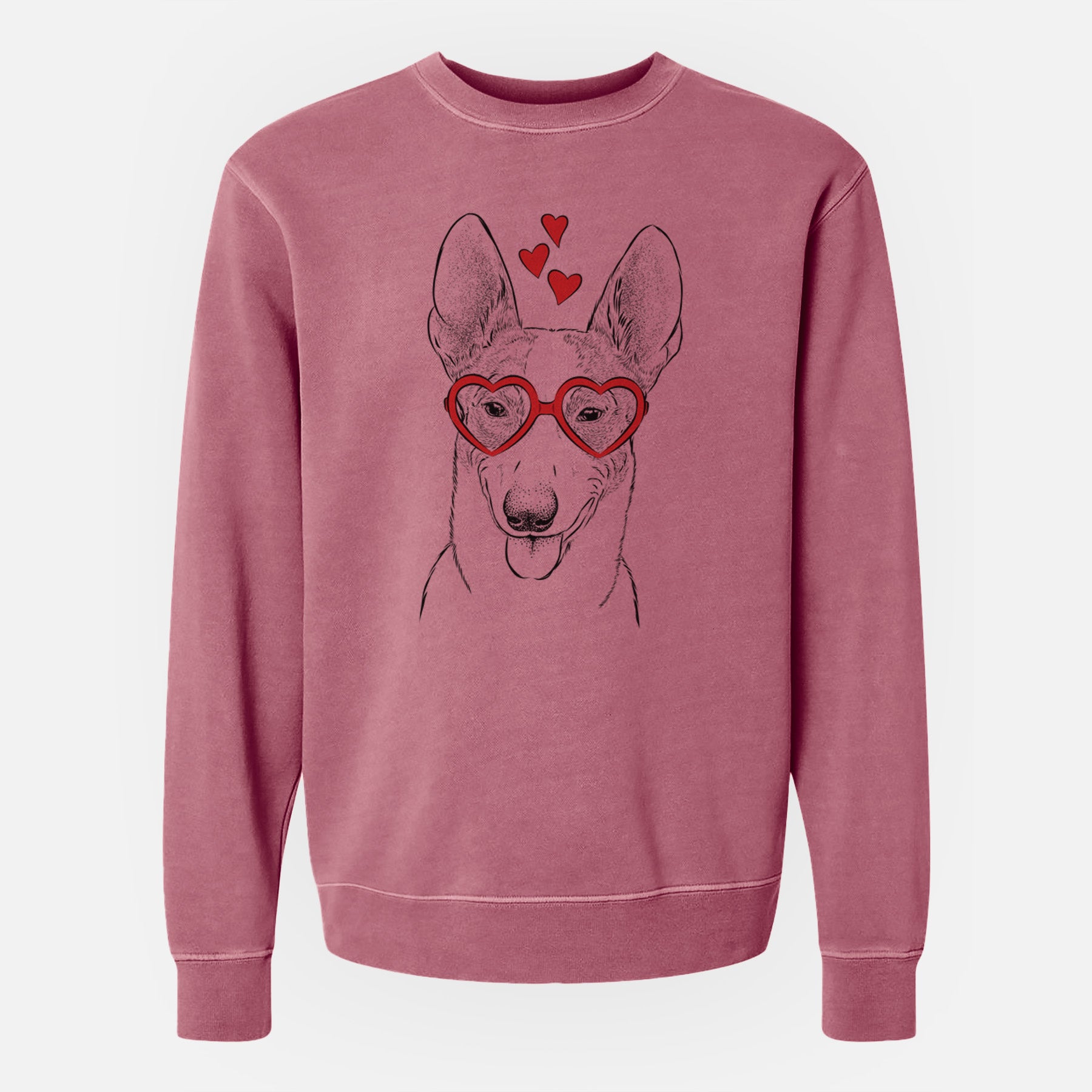 Valentine Berlin the Carolina Dog - Unisex Pigment Dyed Crew Sweatshirt