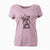 Valentine Bernadette the Mini Schnauzer - Women's V-neck Shirt