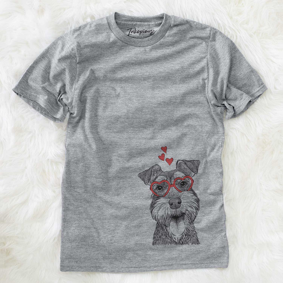 Valentine Bernadette the Mini Schnauzer - Unisex Crewneck