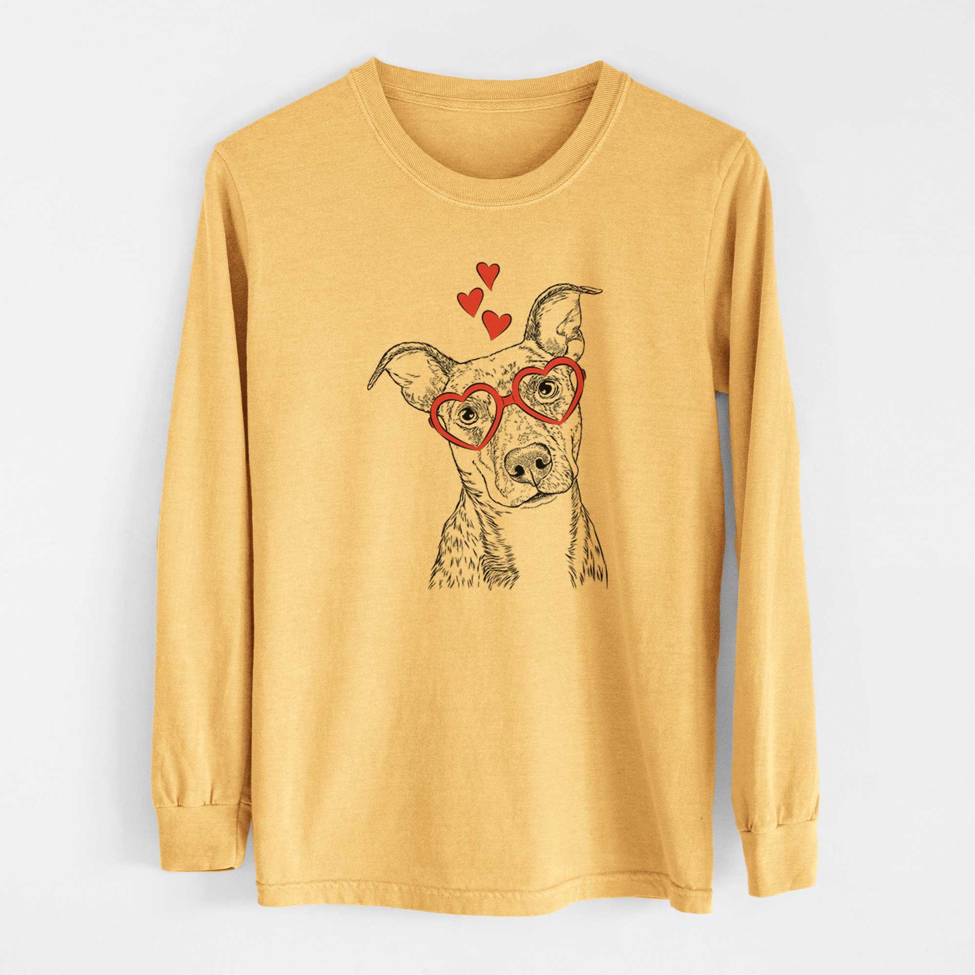 Valentine Bianca the Mixed Breed - Heavyweight 100% Cotton Long Sleeve