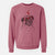 Valentine Big P the English Mastiff - Unisex Pigment Dyed Crew Sweatshirt