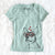 Valentine Bill the Heeler Mix - Women's V-neck Shirt