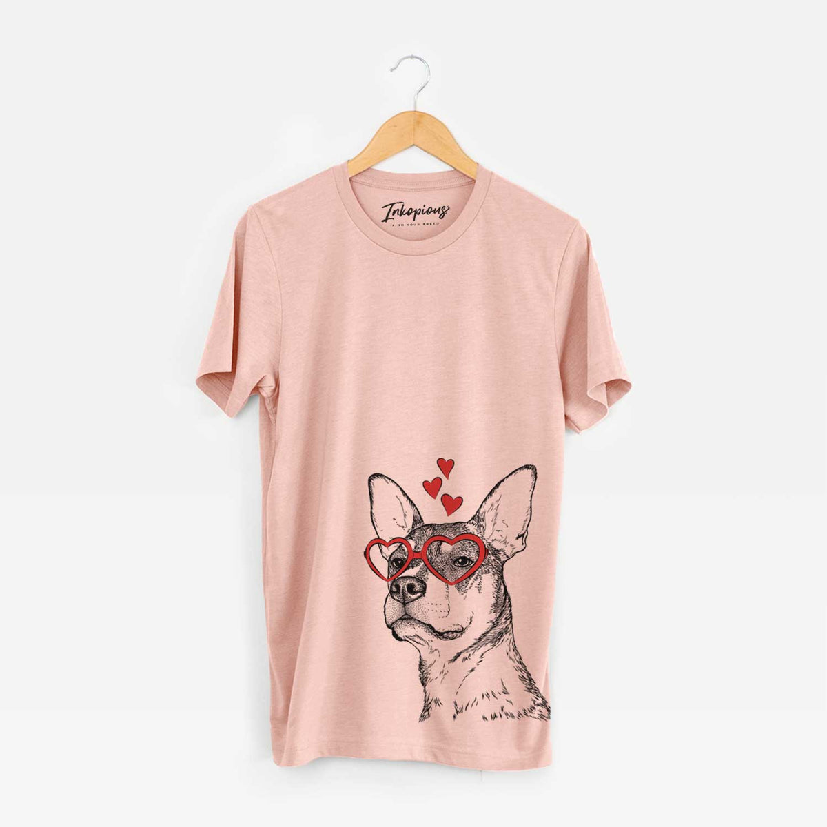 Valentine Bill the Heeler Mix - Unisex Crewneck