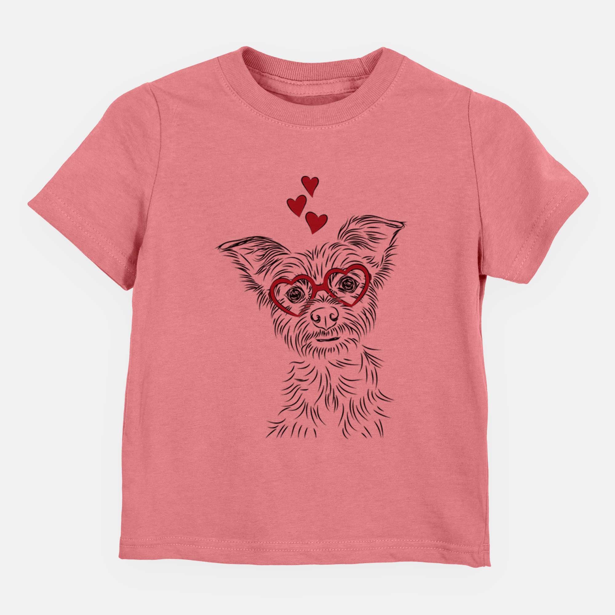 Valentine Bingo the Yorkshire Terrier - Kids/Youth/Toddler Shirt