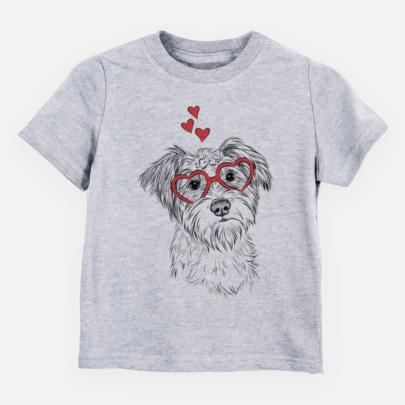Valentine Birdee the Schnauzer Mix - Kids/Youth/Toddler Shirt