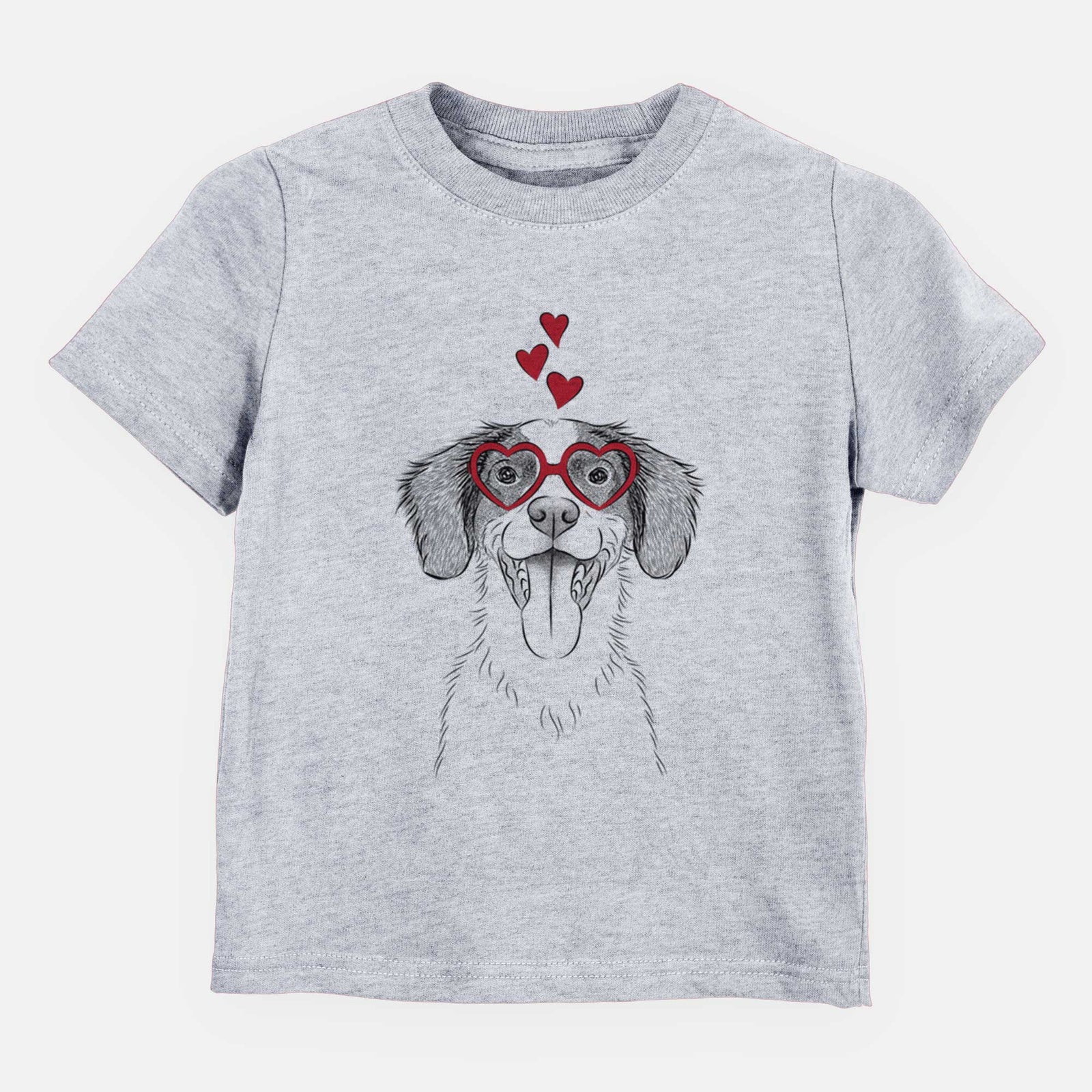 Valentine Birdie the Brittany - Kids/Youth/Toddler Shirt