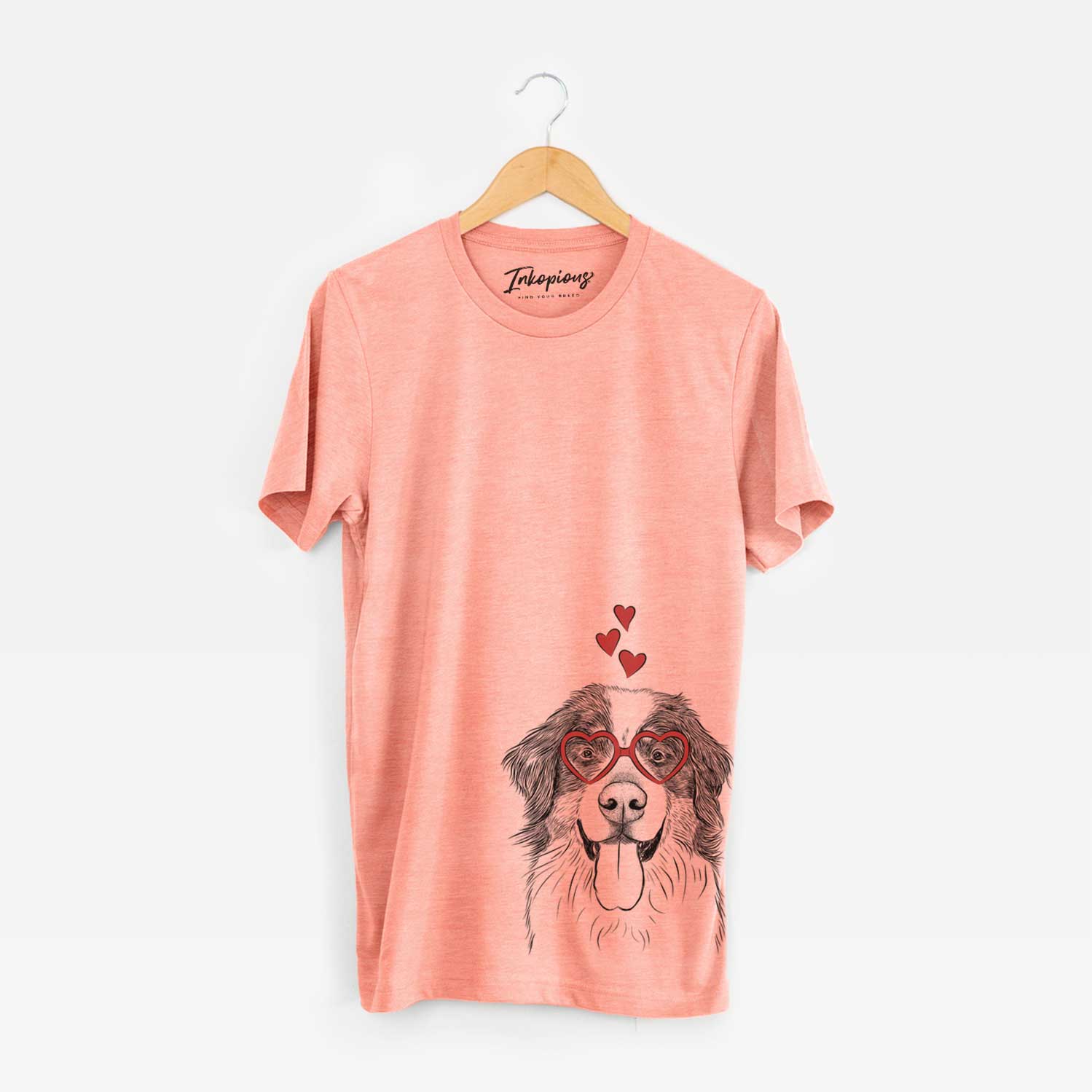 Valentine Blaze the Bernese Mountain Dog - Unisex Crewneck