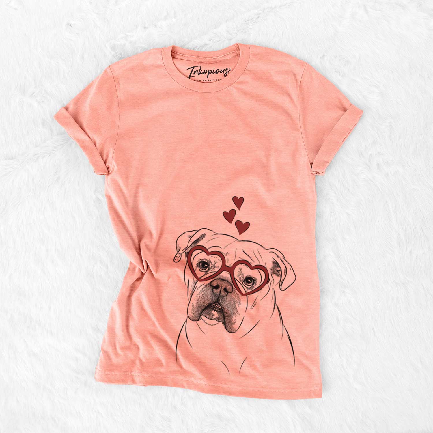 Blossom the English Bulldog - Bella Canvas Unisex Crewneck