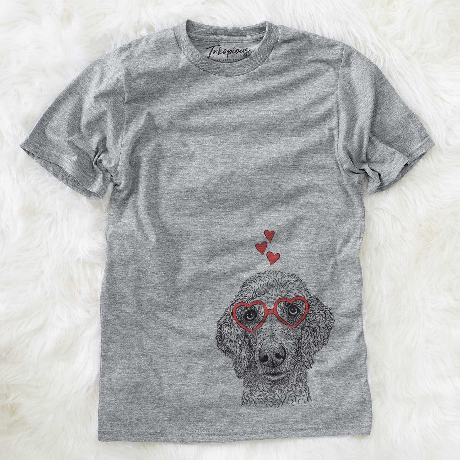 Valentine Blossom the Poodle - Unisex Crewneck