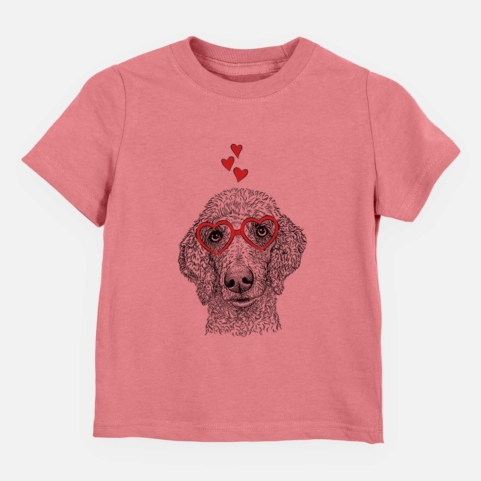 Valentine Blossom the Poodle - Kids/Youth/Toddler Shirt