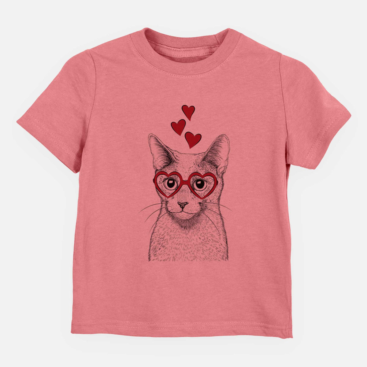Valentine Blue the Russsian Blue Cat - Kids/Youth/Toddler Shirt