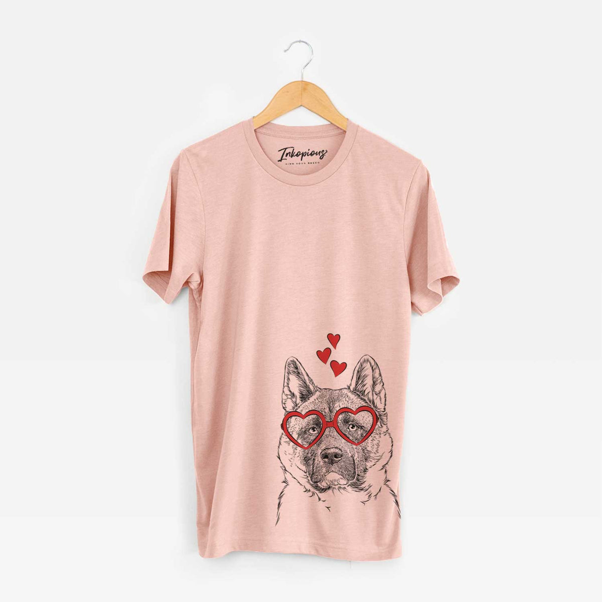Valentine Bo the American Akita - Unisex Crewneck