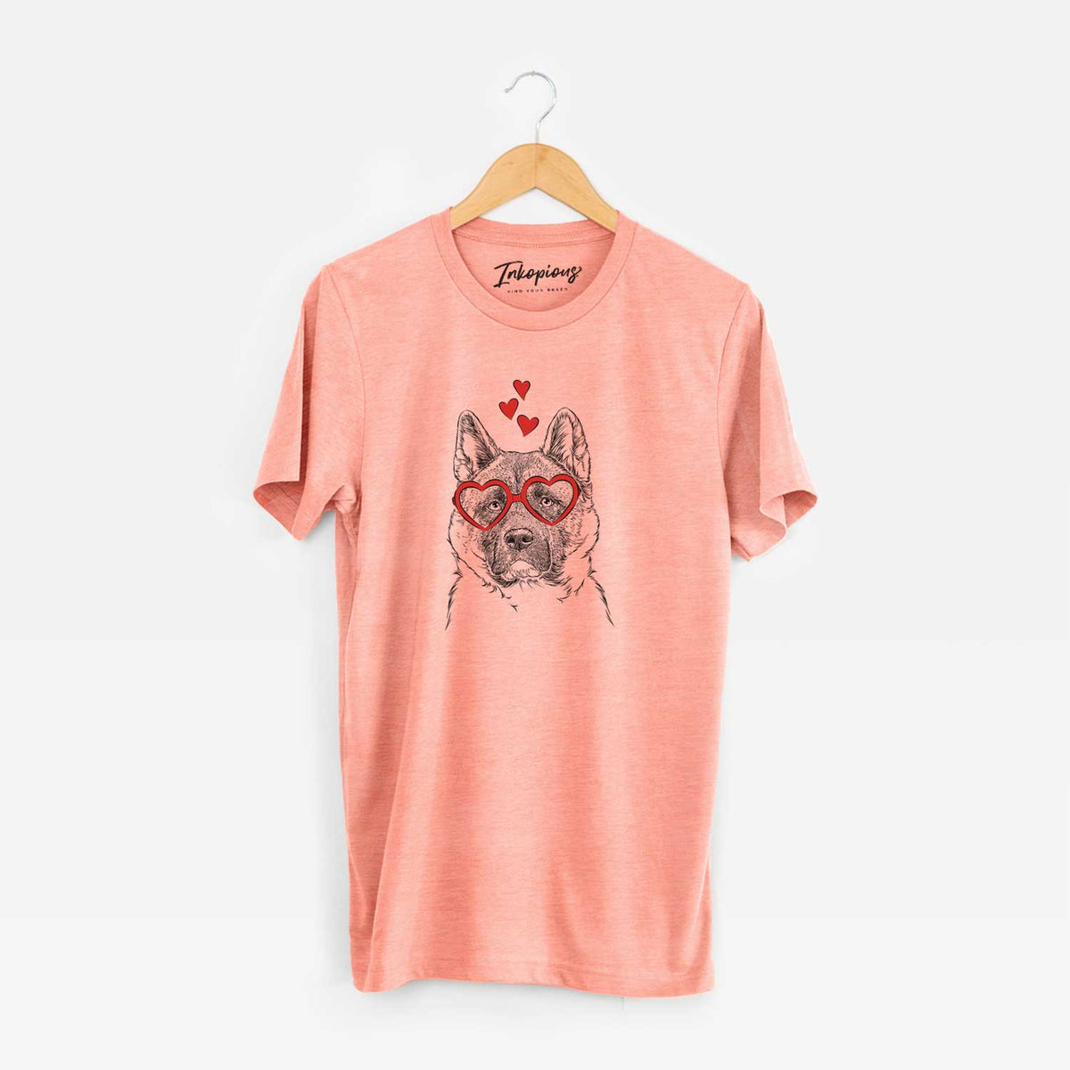 Valentine Bo the American Akita - Unisex Crewneck