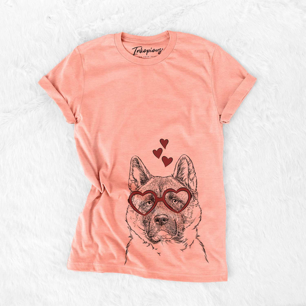 Bo the American Akita - Bella Canvas Unisex Crewneck