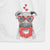 Bo the Boxer Decorative Hand Towel